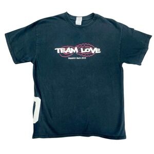 Vintage Team Love Wasatch‎ Back 2010 Meatloaf Run Graphic T-Shirt